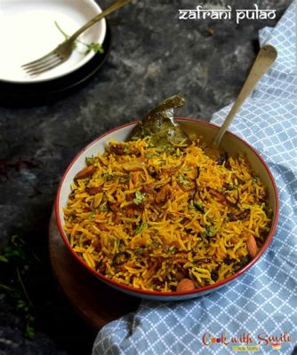  ¿Te atreverías con un 'Zafrani Pulao'? ¡Un plato de arroz aromático que te transportará directamente a la India!